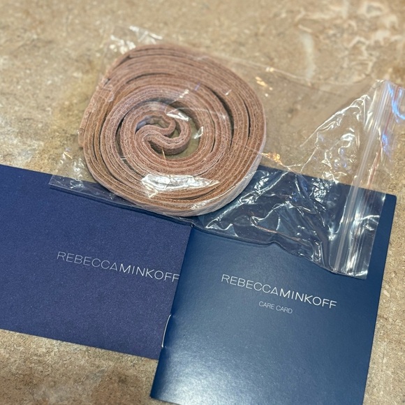 Rebecca Minkoff Pink Crossbody Bag with Adjustable Strap NWOT w dust bg - Picture 8 of 16